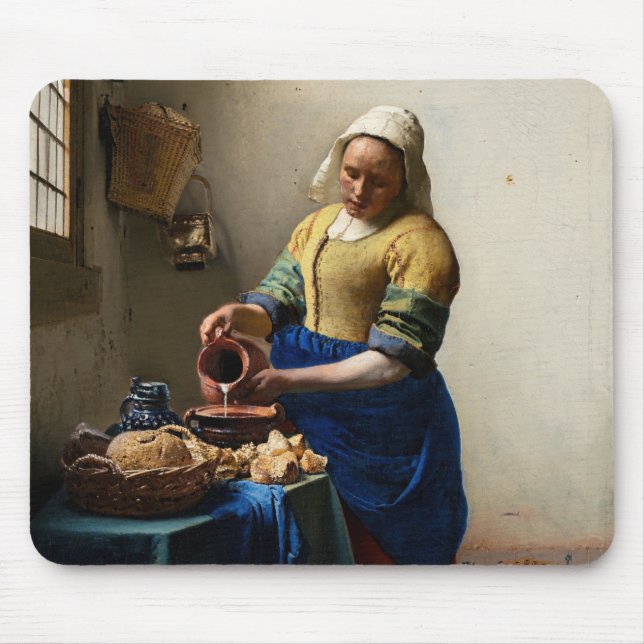 Johannes Vermeer - Milkmaid Musmatta (Framsidan)