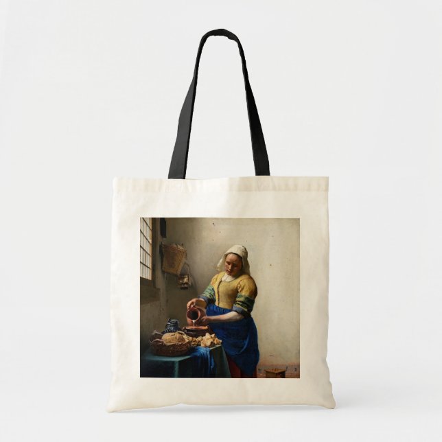 Johannes Vermeer - Milkmaid Tygkasse (Framsidan)