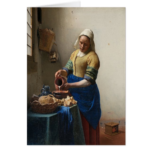 Johannes Vermeer OBS Kort (Framsidan)