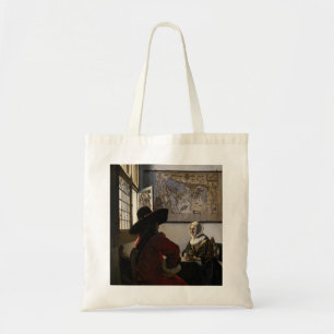 Johannes Vermeer - officer med en döende flicka Tygkasse