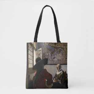 Johannes Vermeer - officer med en döende flicka Tygkasse