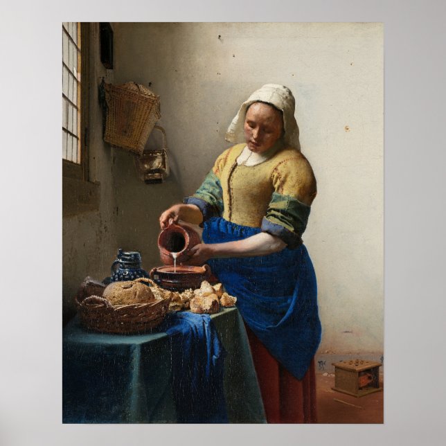 Johannes Vermeer Poster (Framsidan)