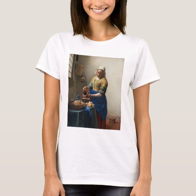 Johannes Vermeer T Shirt (Framsida)