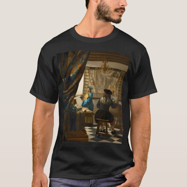Johannes Vermeer T Shirt (Framsida)