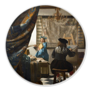 Johannes Vermeer - The Allegory of Painting Knopp