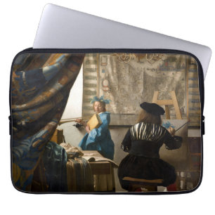Johannes Vermeer - The Allegory of Painting Laptop Fodral