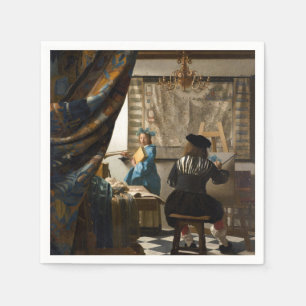 Johannes Vermeer - The Allegory of Painting Pappersservett