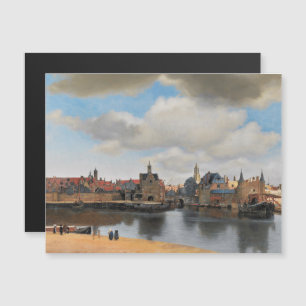 Johannes Vermeer, van Deft, Delft Magnetisk Inbjudningskort