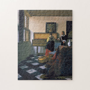 Johannes Vermeer, van Delft, Music Lesson Pussel