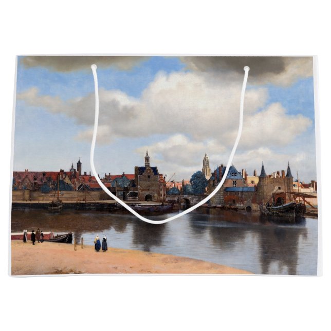 Johannes Vermeer - vy över Delft (Framsidan)