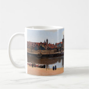 Johannes Vermeer - vy över Delft Kaffemugg