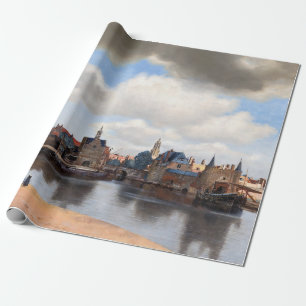 Johannes Vermeer - vy över Delft Presentpapper