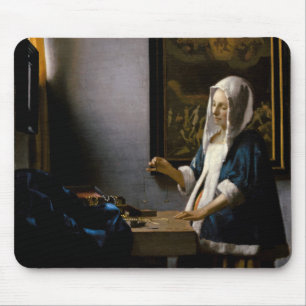 Johannes Vermeer - Woman Holding a Balance Musmatta