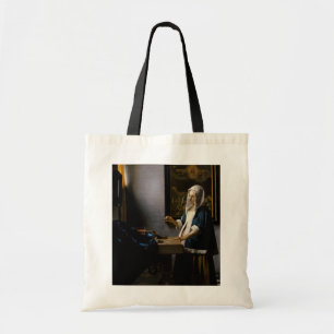 Johannes Vermeer - Woman Holding a Balance Tygkasse