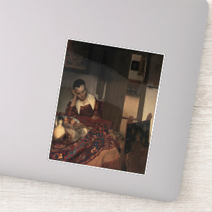 Johannes Vermeer, Young Women Sleeping Klistermärken