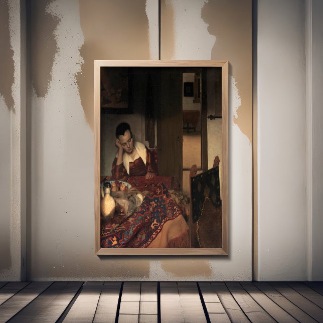 Johannes Vermeer, Young Women Sleeping Poster (Skapare uppladdad)