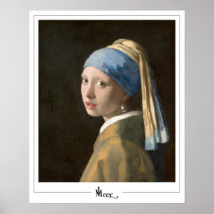 Johannes Vermeer Zedign Art Poster nr 13