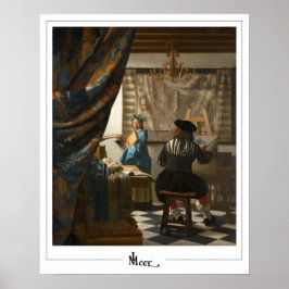 Johannes Vermeer Zedign Art Poster nr 14