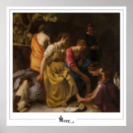 Johannes Vermeer Zedign Art Poster nr 16