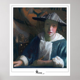Johannes Vermeer Zedign Art Poster nr 23