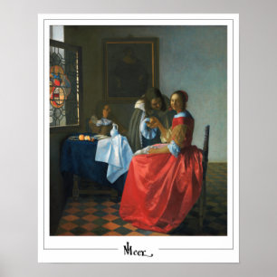 Johannes Vermeer Zedign Art Poster nr 24