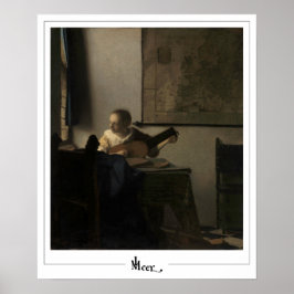 Johannes Vermeer Zedign Art Poster nr 27