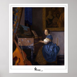 Johannes Vermeer Zedign Art Poster nr 34