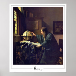 Johannes Vermeer Zedign Art Poster nr 36