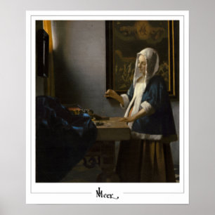Johannes Vermeer Zedign Art Poster nr 37