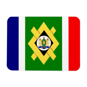 Johannesburg Flagga Magnet