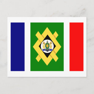 Johannesburg Flagga Vykort
