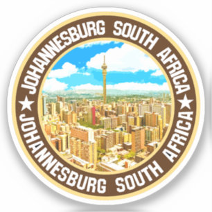 Johannesburg Klistermärken
