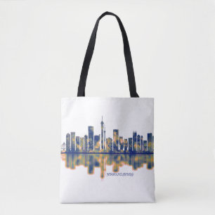 Johannesburg Skyline Tygkasse