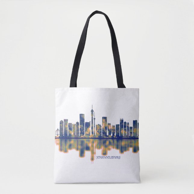 Johannesburg Skyline Tygkasse (Framsida)