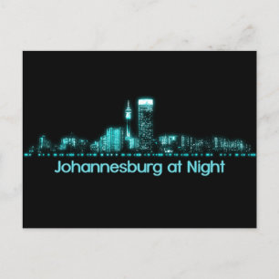 Johannesburg Skyline Vykort