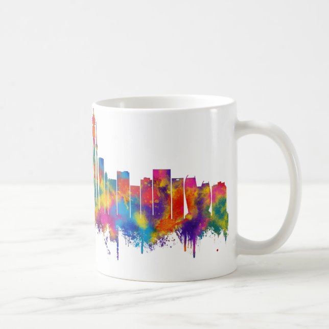 Johannesburg South Afrika Skyline Kaffemugg (Höger)