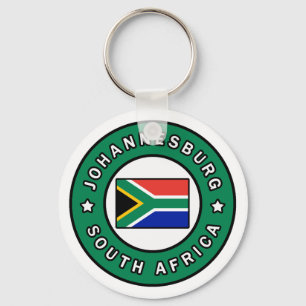Johannesburg Sydafrika Nyckelring
