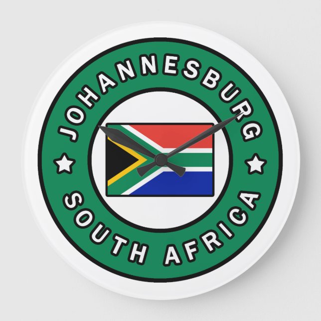 Johannesburg Sydafrika Stor Klocka (Framsida)