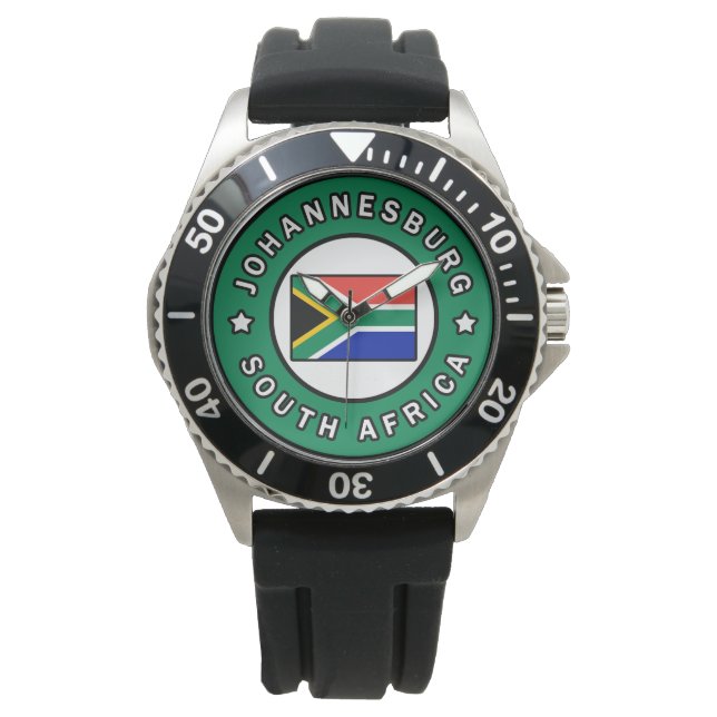 Johannesburg SydAfrikan Armbandsur (Framsida)