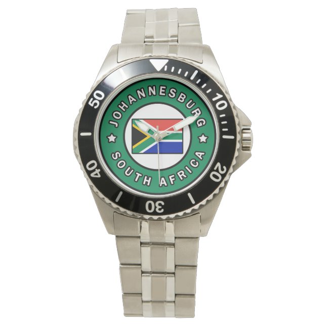 Johannesburg SydAfrikan Armbandsur (Framsida)