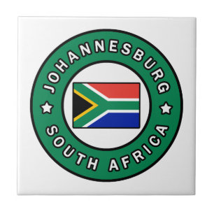Johannesburg SydAfrikan Kakelplatta
