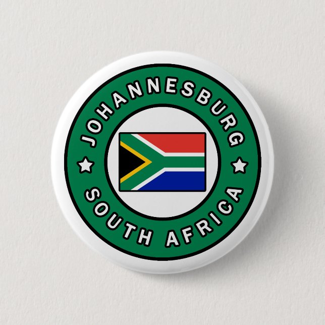 Johannesburg SydAfrikan Knapp (Framsida)