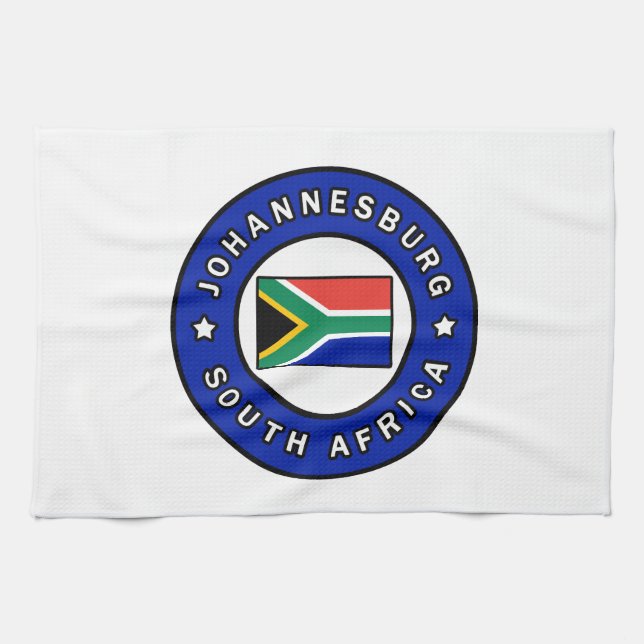 Johannesburg SydAfrikan Kökshandduk (Horisontell)