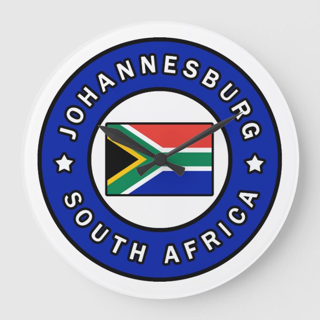 Johannesburg SydAfrikan Stor Klocka (Framsida)