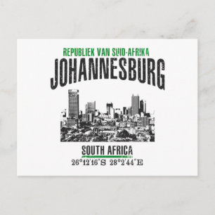 Johannesburg Vykort