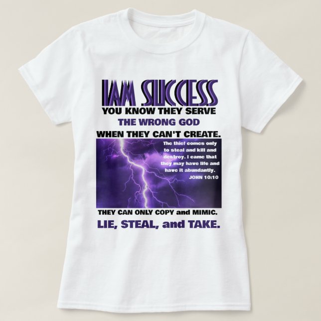 JOHANNESEVANGELIET 10:10 T SHIRT (Design framsida)