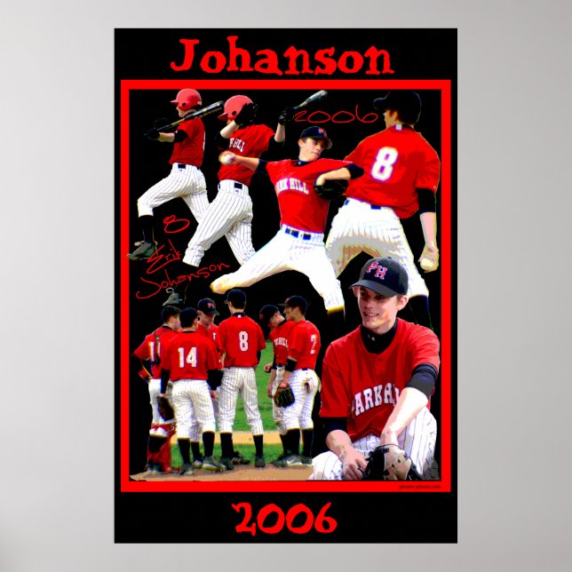 Johanson Freshman Baseball Poster (Framsidan)