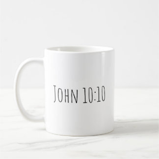 John 10:10-muggen kaffemugg