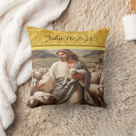 John 10:7 Faithful Shepherd Art Kudde