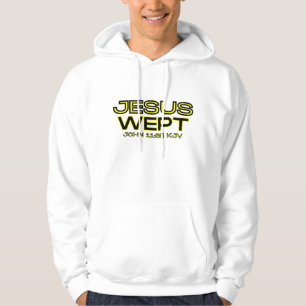 John 11:35 Bible Verse KJV Quote Manar Hoodie